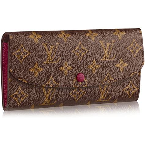 lv m60697|Emilie Wallet Monogram Canvas .